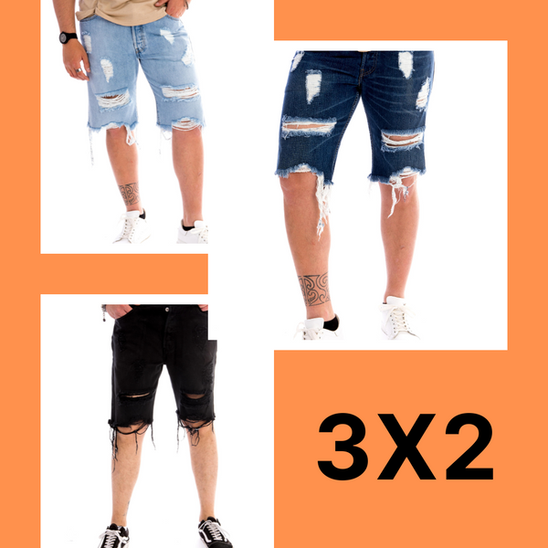 MIX BERMUDA LEVI'S 3X2