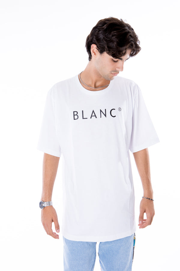 T-SHIRT WHITE / BLACK