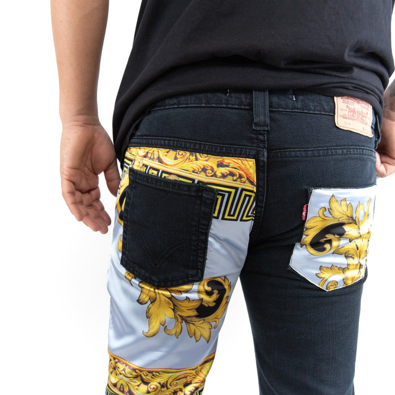 JEANS LEVI'S BLACK BAROQUE