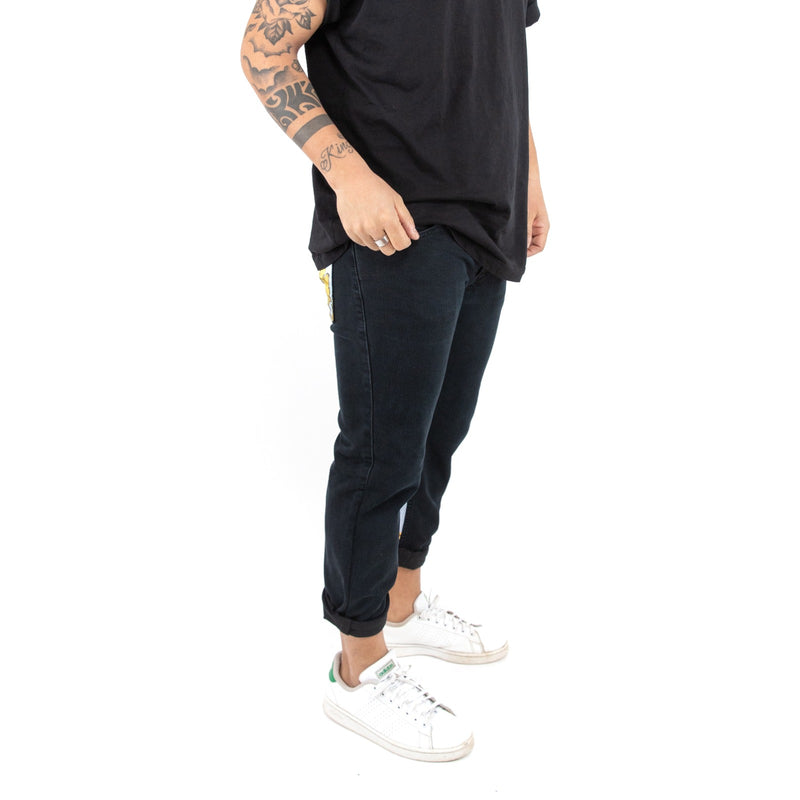 JEANS LEVI'S BLACK BAROQUE