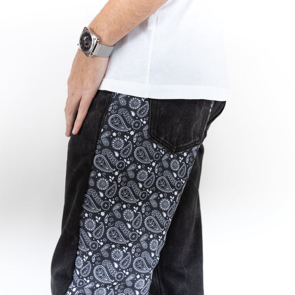 JEANS LEVI'S BLACK JACQUARD