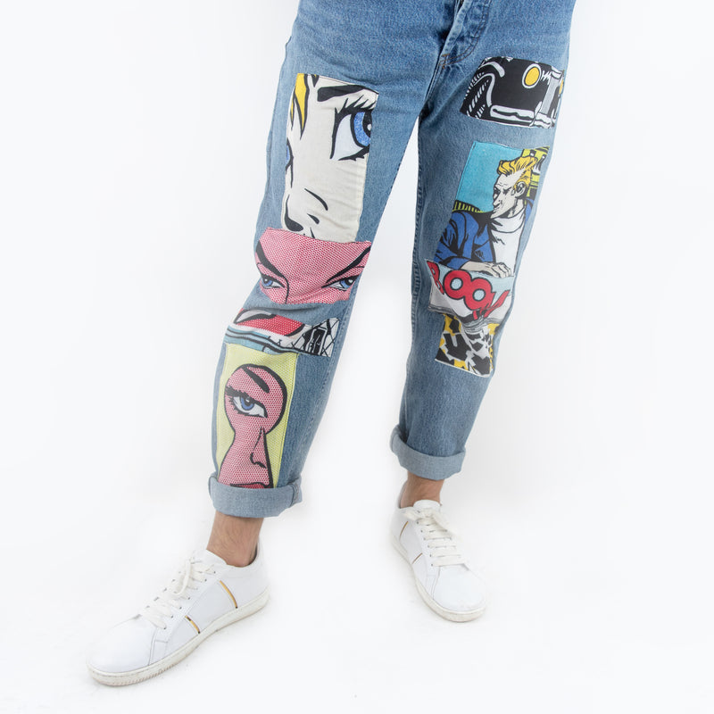 JEANS LEVI'S MIDDLE COMICS