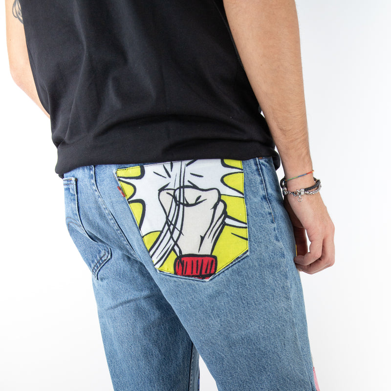 JEANS LEVI'S MIDDLE COMICS